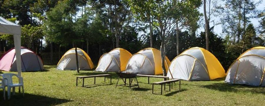 Отель Papandayan Camping Ground Cileuleuy Экстерьер фото