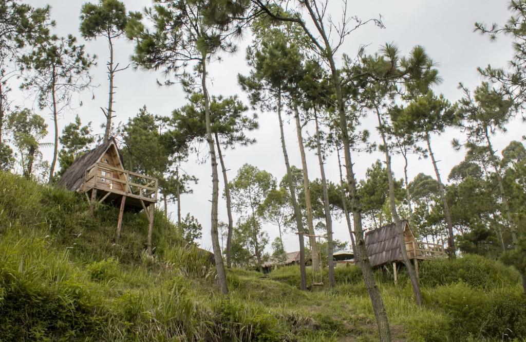 Отель Papandayan Camping Ground Cileuleuy Экстерьер фото