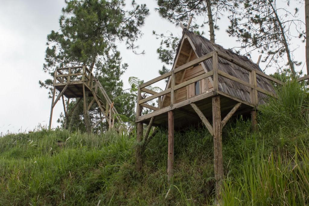 Отель Papandayan Camping Ground Cileuleuy Экстерьер фото