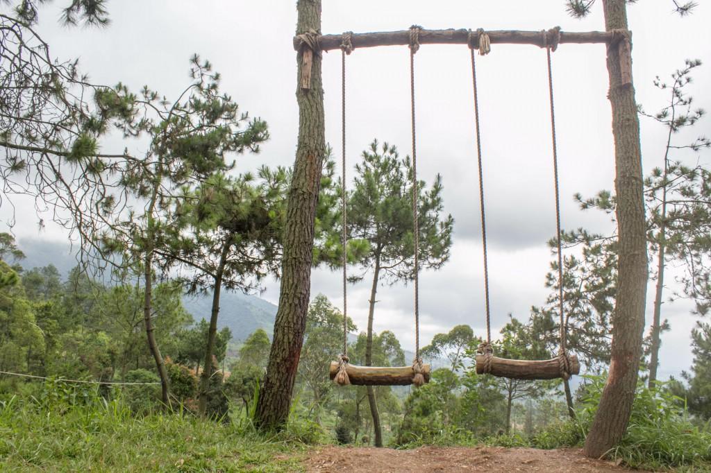 Отель Papandayan Camping Ground Cileuleuy Экстерьер фото