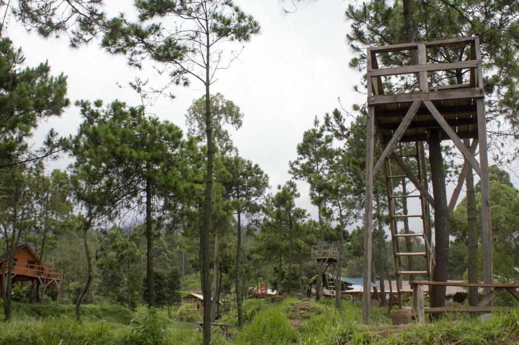 Отель Papandayan Camping Ground Cileuleuy Экстерьер фото