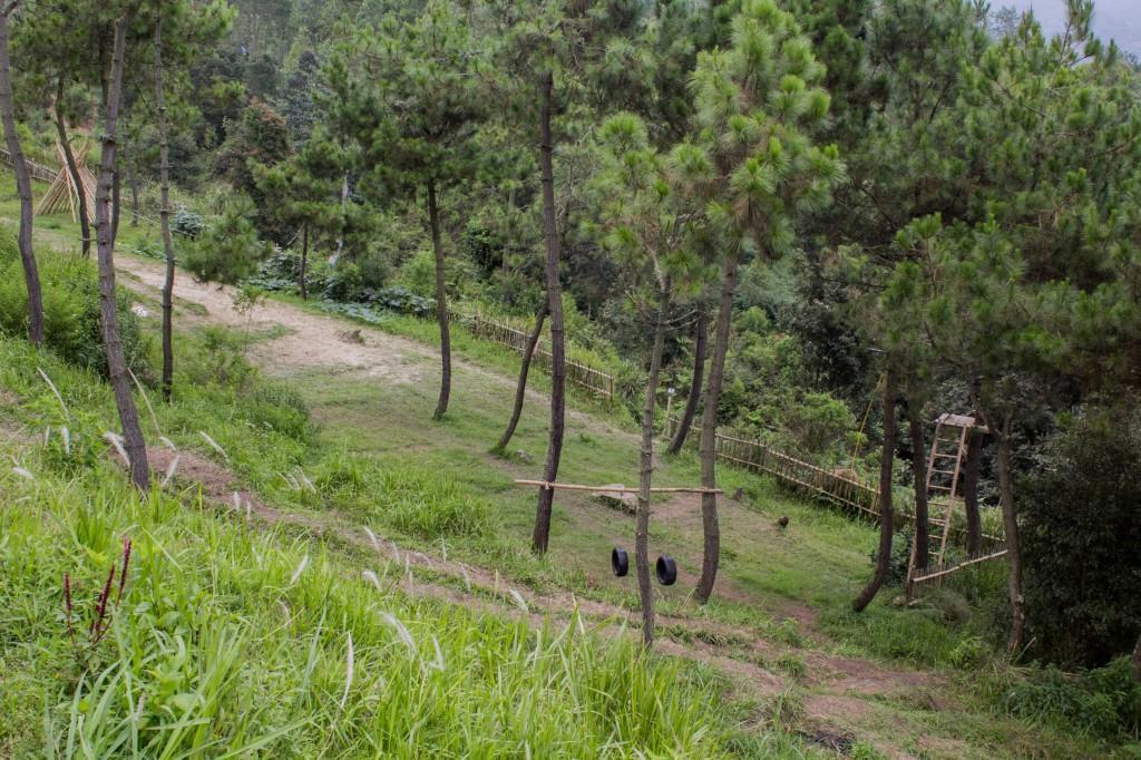 Отель Papandayan Camping Ground Cileuleuy Экстерьер фото
